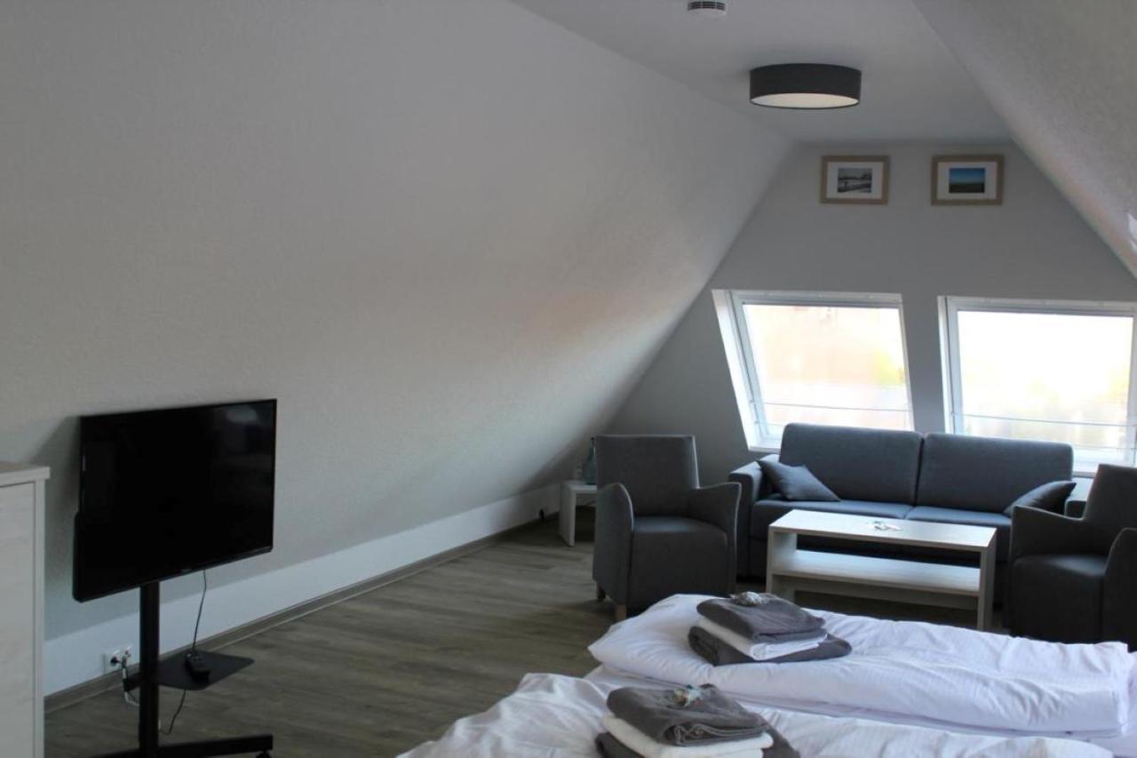 Pension Norddeich&Ferienwohnungen Strandglück Exterior foto